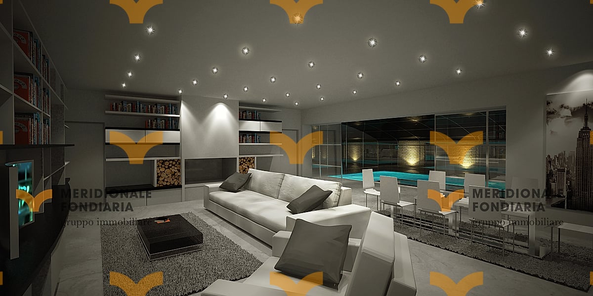 Render — Arnesano, Via Pozzillo San Rocco – villa su due livelli