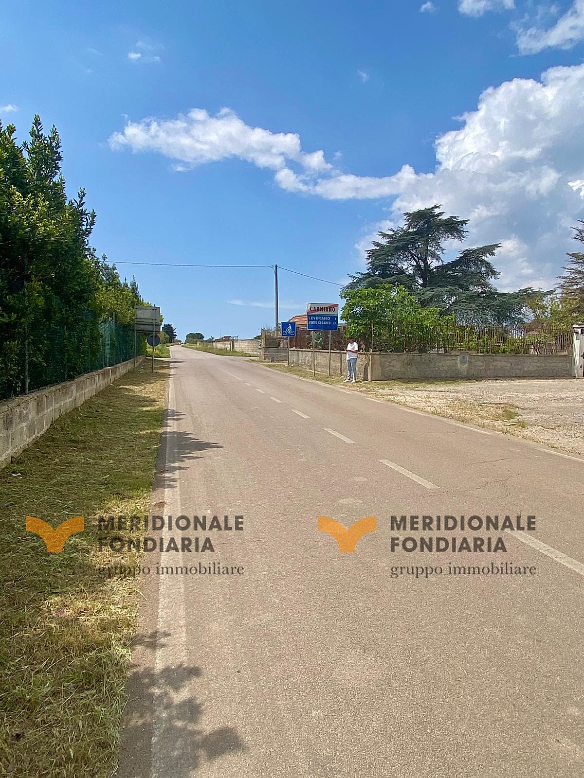 Esterno — Carmiano, SP117 – Capannone con terreno adiacente