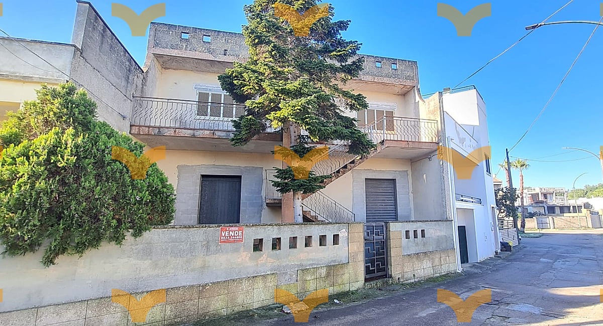 Facciata — Collepasso, via Parini – Terratetto unifamiliare