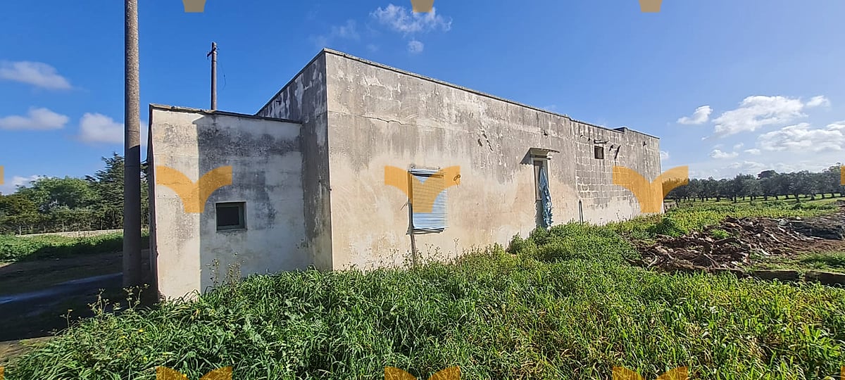 Facciata — Galatina, Contrada Masseria Bianca – In vendita rustico da ristrutturare in contesto agrituristico
