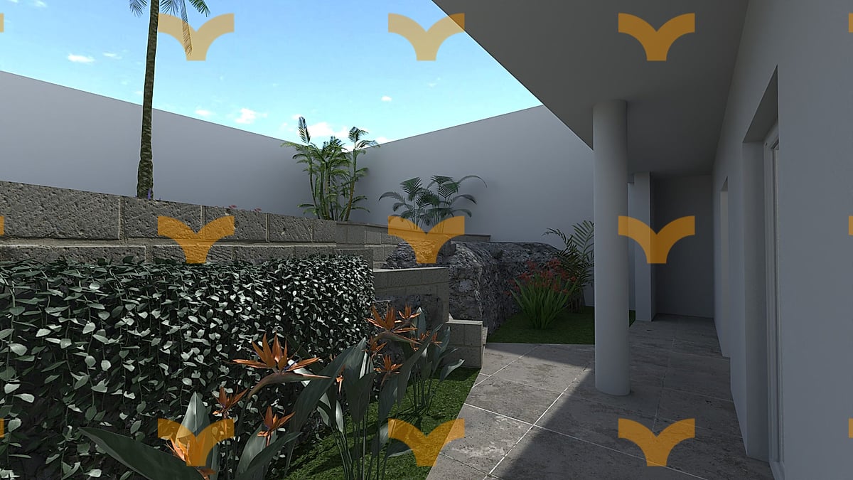 Render — Lecce – Residence Le Colline, villa C
