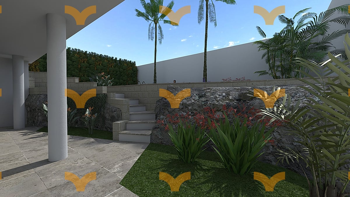 Render — Lecce – Residence Le Colline, villa C