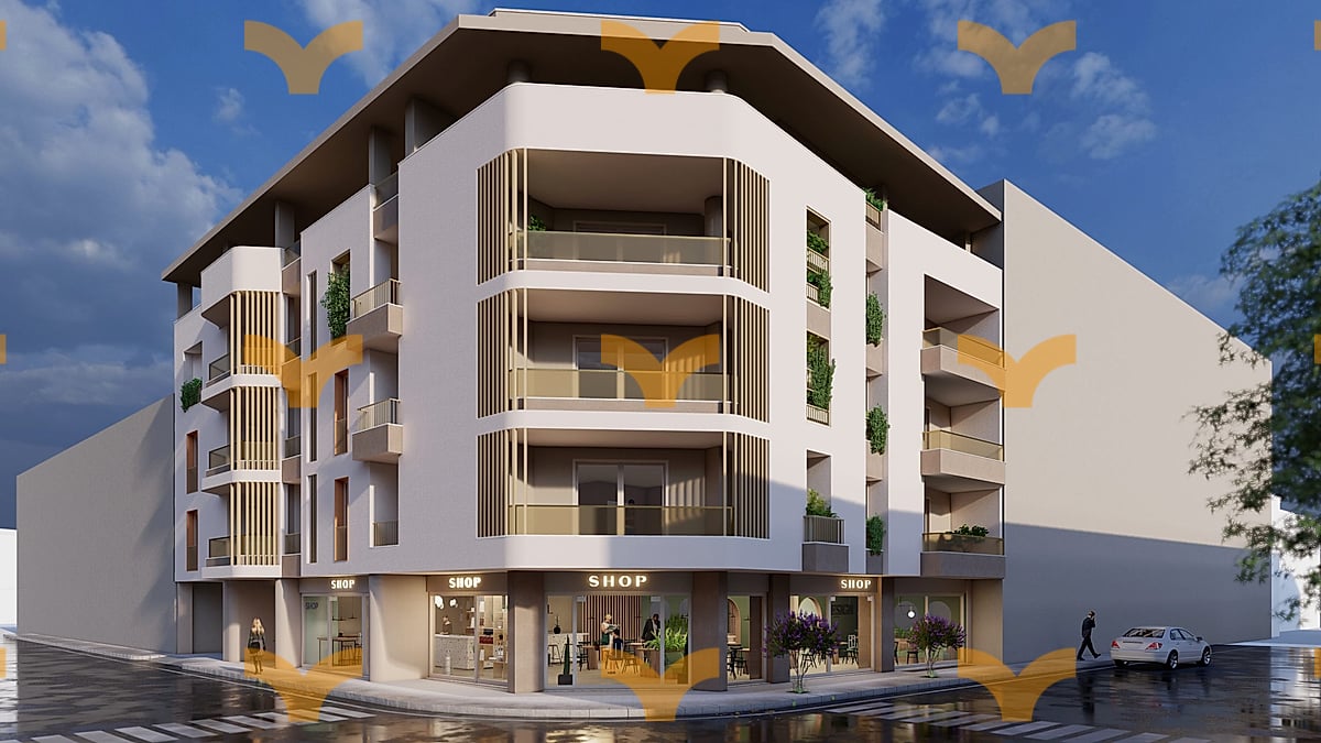Render — Lecce – Residence via S. Grande – Int. A07 box 10 piano 3