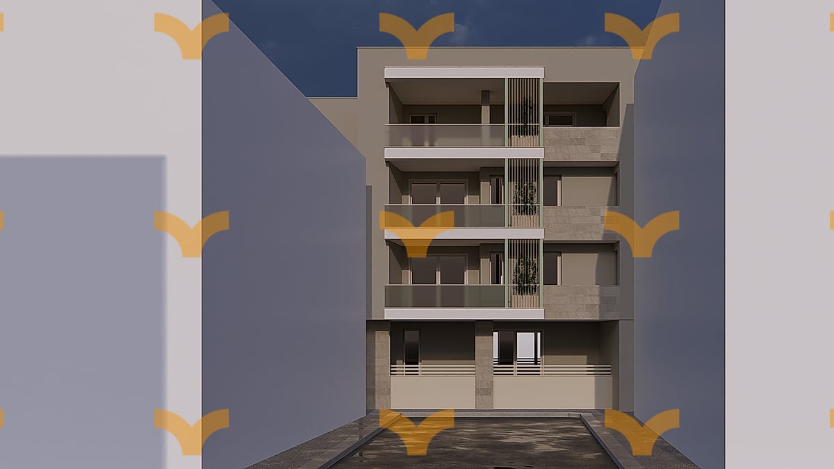 Render — Lecce – Residence viale Marche