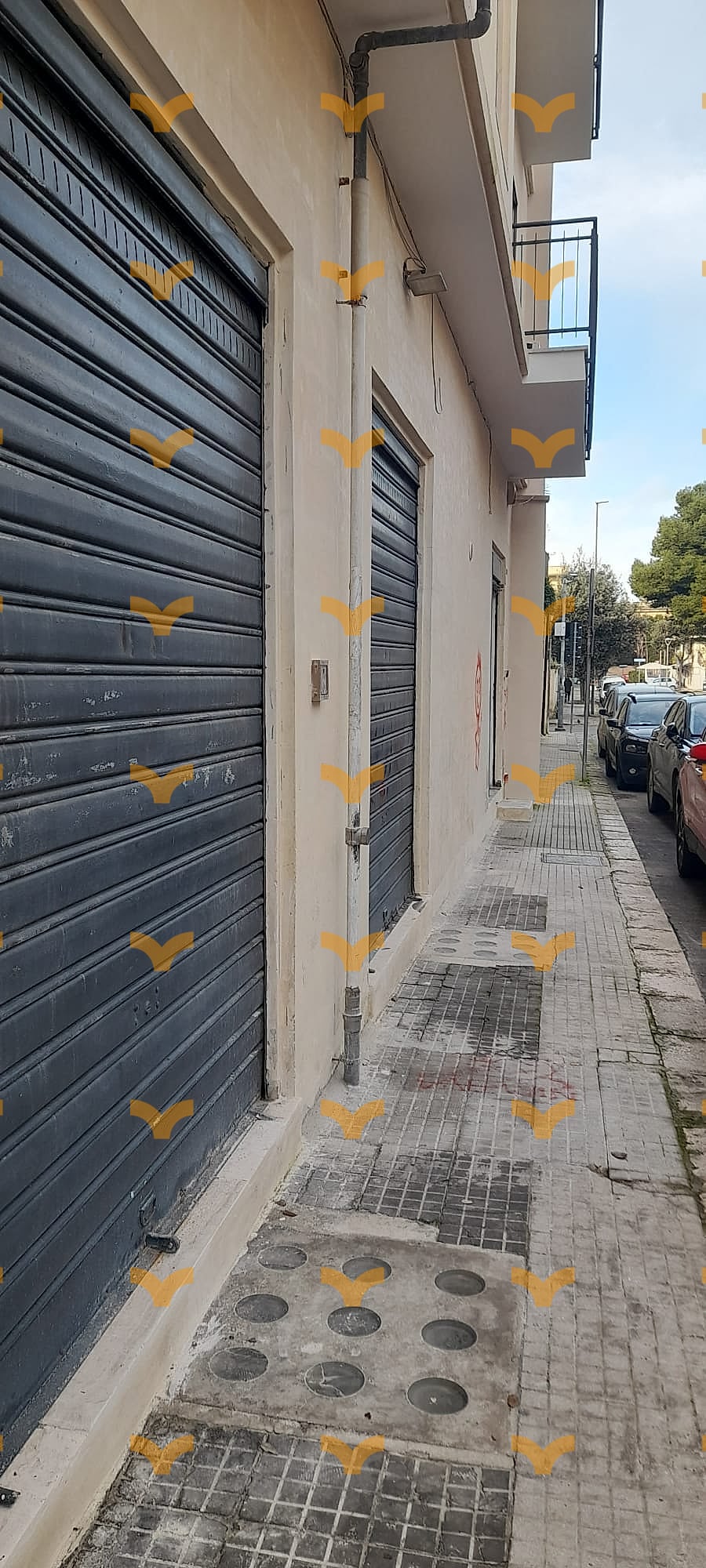 Facciata — Lecce, via Pietro Palumbo – locale commerciale in vendita