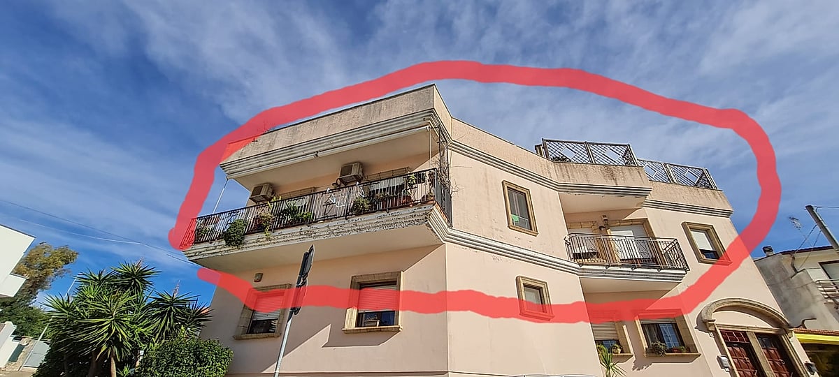 Facciata — Sannicola, via Madre del fanciullo – abitazione al primo piano